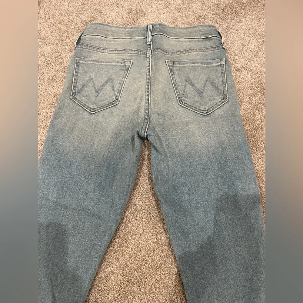 Mother Skinny Ankle Jeans - Picture 3 of 4